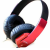 Słuchawki przewodowe HS-904 czerwone Enzatec