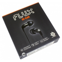 Słuchawki dokanałowe Flux in-ear czarne Steelseries
