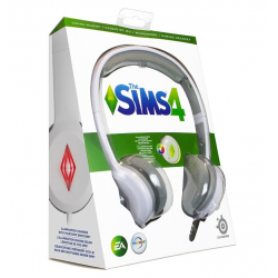Słuchawki przewodowe Sims 4 białe Steelseries