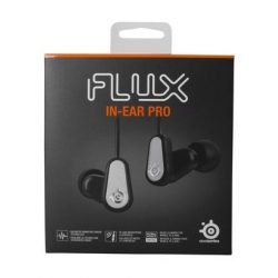 Słuchawki dokanałowe Flux in-ear pro czarne Steelseries