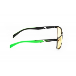Okulary dla graczy Cerberus Razer czarno-zielone Gunnars