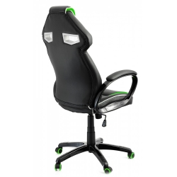 Czarno-zielony fotel dla gracza Diablo X-Gamer Plus