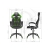 Czarno-zielony fotel dla gracza Diablo X-Gamer Plus